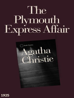 cover image of The Plymouth Express Affair